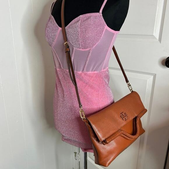 °。⋆♡ Tory Burch Taylor Convertible Fold Over Crossbody & Wallet (HB-24) - Picture 6 of 15